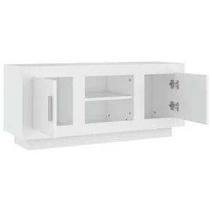 Lumarko Szafka pod telewizor, biała, 102x35x45 cm - Szafki RTV - miniaturka - grafika 8