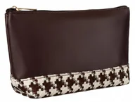 Kosmetyczki, organizery i kuferki - Damska kosmetyczka podróżna ze skóry ekologicznej - Rovicky - miniaturka - grafika 1