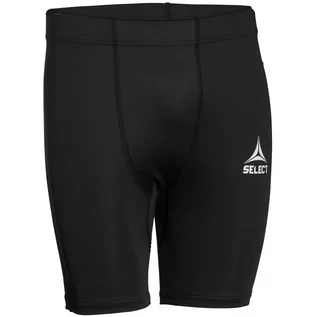Spodnie sportowe męskie - Spodenki termoaktywne utrzymujące ciepło męskie Select Profcare czarne - grafika 1