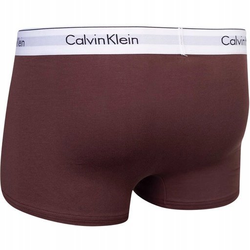 CALVIN KLEIN BOKSERKI MĘSKIE MAJTKI TRUNK 3PK SZARE/CZERWONE/BRĄZOWE r.XL