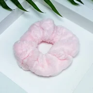 Ozdoby do włosów - Gumka PUFFY do włosów YEYE Jasny różowy - miniaturka - grafika 1