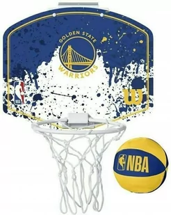 Wilson NBA Team Mini obręcz Golden State Warriors WTB1302GS - Sport OUTLET - miniaturka - grafika 1