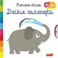 Komiksy dla dzieci - PIERWSZE SŁOWA DZIKIE ZWIERZĘTA AKADEMIA MĄDREGO DZIECKA - miniaturka - grafika 1