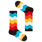 Skarpetki męskie - Kolorowe skarpetki - Falista 16m1 - 36-40 - miniaturka - grafika 1