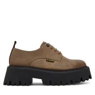 Półbuty damskie - Półbuty G-Star Raw WI34-MANYA-02 Brązowy - miniaturka - grafika 1