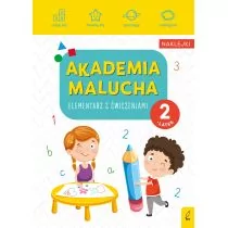 Akademia malucha Elementarz z ćwiczeniami 2-latek Praca zbiorowa - Powieści i opowiadania - miniaturka - grafika 1