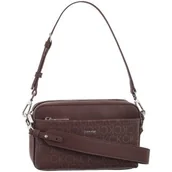 Torebki damskie - Torebka Listonoszka CK Must Conv Camera Bag Mono Cioccolate Lab Monogram Pu K60K612536 0HH (CK551-a) Calvin Klein - miniaturka - grafika 1