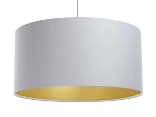 Lampa wisząca MODERN 50 szara/złoty mat - Lampy sufitowe - miniaturka - grafika 1