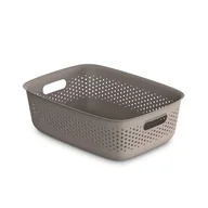 Pudła i pojemniki do przechowywania - Pojemnik OpenStore 10 l Basket tender taupe - miniaturka - grafika 1