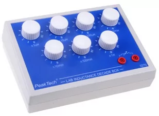 PeakTech Dekada indukc. z przeł. obrotowymi 3270 PEAK3270 - Inne urządzenia pomiarowe PeakTech Dekada indukc. z przeł. obrotowymi 3270 PEAK3270 - Inne urządzenia pomiarowe - miniaturka - grafika 1