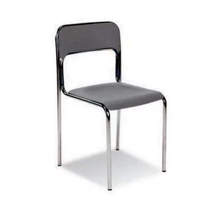 Fotel biurowy, krzesło biurowe Krzesło konferencyjne CORTINA CHROME szare K-05 /CORTINA 4L-CR K05 GB [S]/ - Fotele i krzesła biurowe - miniaturka - grafika 1