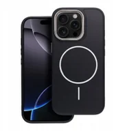 Etui i futerały do telefonów - Futerał FRAME MAG COVER kompatybilny z MagSafe do IPHONE 14 PRO czarny - miniaturka - grafika 1