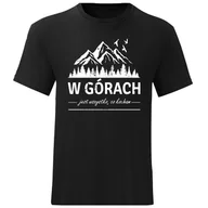 Koszulki męskie - W Górach Jest Wszystko Co Kocham Koszulka Męska W Góry Tatry Bieszczady Xl - miniaturka - grafika 1