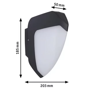 Paulmann Ikosea kinkiet zewnętrzny LED, ZigBee 3.0 - Lampy ogrodowe - miniaturka - grafika 2