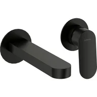 Baterie umywalkowe - Deante Alpinia Bateria umywalkowa podtynkowa 2-otworowa nero BGA_N55L - miniaturka - grafika 1