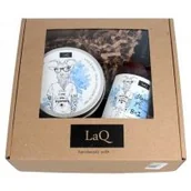 Zestawy kosmetyków męskich - LAQ LaQ Zestaw prezentowy dla mężczyzn (peeling 200ml+żel pod prysznic 8w1 300ml) 855868 - miniaturka - grafika 1