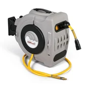 Sprężarki i kompresory - Bęben samozwijający z wężem na sprężone powietrze, 20 m - miniaturka - grafika 1