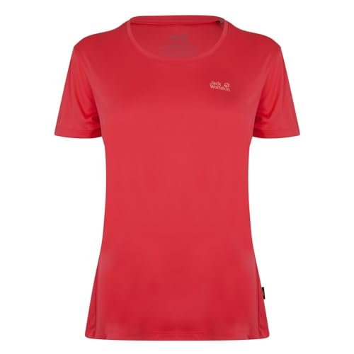 Jack Wolfskin Damska Kurtka Tech T W, Tulipan Czerwony, Xxl