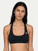 Stroje kąpielowe - Roxy Góra od bikini Essential ERJX305659 Czarny - miniaturka - grafika 1