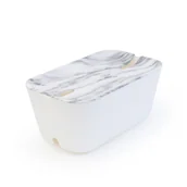 Maskownice do kabli - Bosign Pojemnik na kable Hideaway M kolor marmuru 240108 - miniaturka - grafika 1