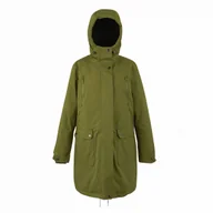 Kurtki i kamizelki sportowe damskie - Płaszcz damski Regatta Valenta Rozmiar: XXXL / Kolor: ciemnozielony - miniaturka - grafika 1