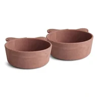 Miseczki i talerzyki dla dzieci - Nuuroo - 2 Miseczki Silikonowe Koala Red - miniaturka - grafika 1