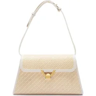 Torebki damskie - Coccinelle Torebka na ramię Dew z dodatkiem skóry - miniaturka - grafika 1