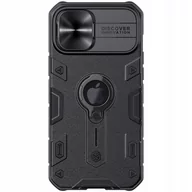 Etui i futerały do telefonów - Nillkin Etui CamShield Armor Case iPhone 12 Pro Max, czarne - miniaturka - grafika 1