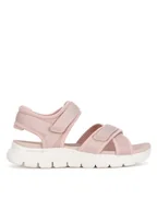 Sandały damskie - Skechers Sandały FLEX APPEAL 4.0 119487 Różowy - miniaturka - grafika 1