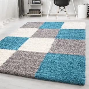 Dywan Shaggy Life szaro-turkusowy  160 cm x 230 cm - Dywany - miniaturka - grafika 1