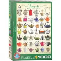 Eurographics puzzle 1000 PC teapots New (eg60000599) - Puzzle - miniaturka - grafika 1