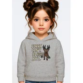 Bluzy dla dziewczynek - BLUZA DZIECIĘCA Z KAPTUREM 99 NOCY W LESIE ROBLOX 110-116 PREZENT - miniaturka - grafika 1