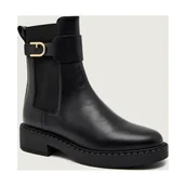 Sztyblety damskie - Furla Skórzane sztyblety FURLA NEW LEGACY - miniaturka - grafika 1