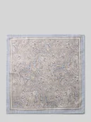 Krawaty i muchy męskie - Poszetka z czystego jedwabiu - miniaturka - grafika 1