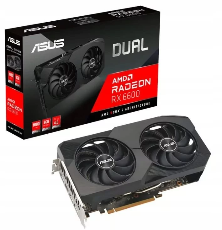 ASUS Radeon RX 6600 DUAL 8GB