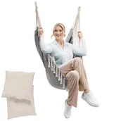 Huśtawki - Krzesło brazylijskie di volio Fira szara - miniaturka - grafika 1