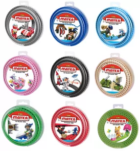 Epee Mayka klockomania Taśma 1 metr podwójna MIX - Klocki - miniaturka - grafika 3
