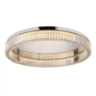 Lampy sufitowe - Plafon kryształowy SPARK AZ5787 Azzardo LED 72W 3000K ściemnialny chrom - miniaturka - grafika 1