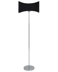 Lampa podłogowa metalowa srebrna CALVILLO - Lampy stojące - miniaturka - grafika 1