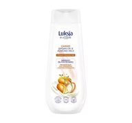 Kosmetyki do kąpieli - LUKSJA SILK CARE KREMOWY ŻEL POD PRYSZNIC OLEJ ARGANOWY I MLECZKO MIGDAŁOWE 500ML - miniaturka - grafika 1