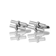 Spinki do mankietów i krawatów - Spinki EM 246 - EM Men's Accessories - miniaturka - grafika 1