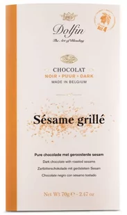 Czekolada Dolfin Noir Sesame Grille 70 g - Czekolada - miniaturka - grafika 1