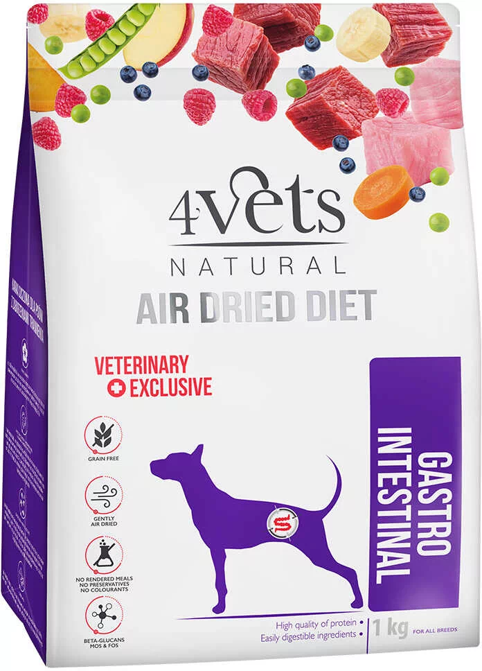 4Vets Natural Canine Gastro Intestinal - 2 x 1 kg