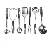 Przybory do gotowania - ZESTAW PRZYBORÓW KUCHENNYCH 7 EL STAL NIERDZEWNA - miniaturka - grafika 1