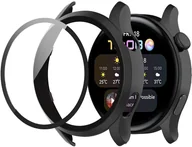 Akcesoria do smartwatchy - Etui Case Nakładka + Szkło 2w1 do Huawei Watch 3 - miniaturka - grafika 1