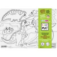 Zabawki kreatywne - Mata na stół do kolorowania wymazywalna 25x35 cm Pojazdy Strigo PILOT SFU1352 - miniaturka - grafika 1