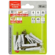 Wkręty - Kołek rozporowy uniwersalny 6 x 45 mm 10 szt. Wkręt-met - miniaturka - grafika 1