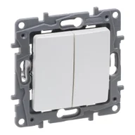 Kostki, złączki, wtyczki - Legrand Łącznik świecznikowy Niloe Selection 762405 10AX perła - miniaturka - grafika 1