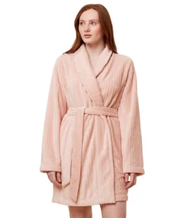Szlafrok damski Robes Fleece Robe 3/4-40/42 - Bielizna nocna - miniaturka - grafika 1
