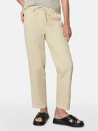 Spodnie damskie - Marc O'Polo Spodnie materiałowe M03 1340 10317 Beżowy Slim Fit - miniaturka - grafika 1